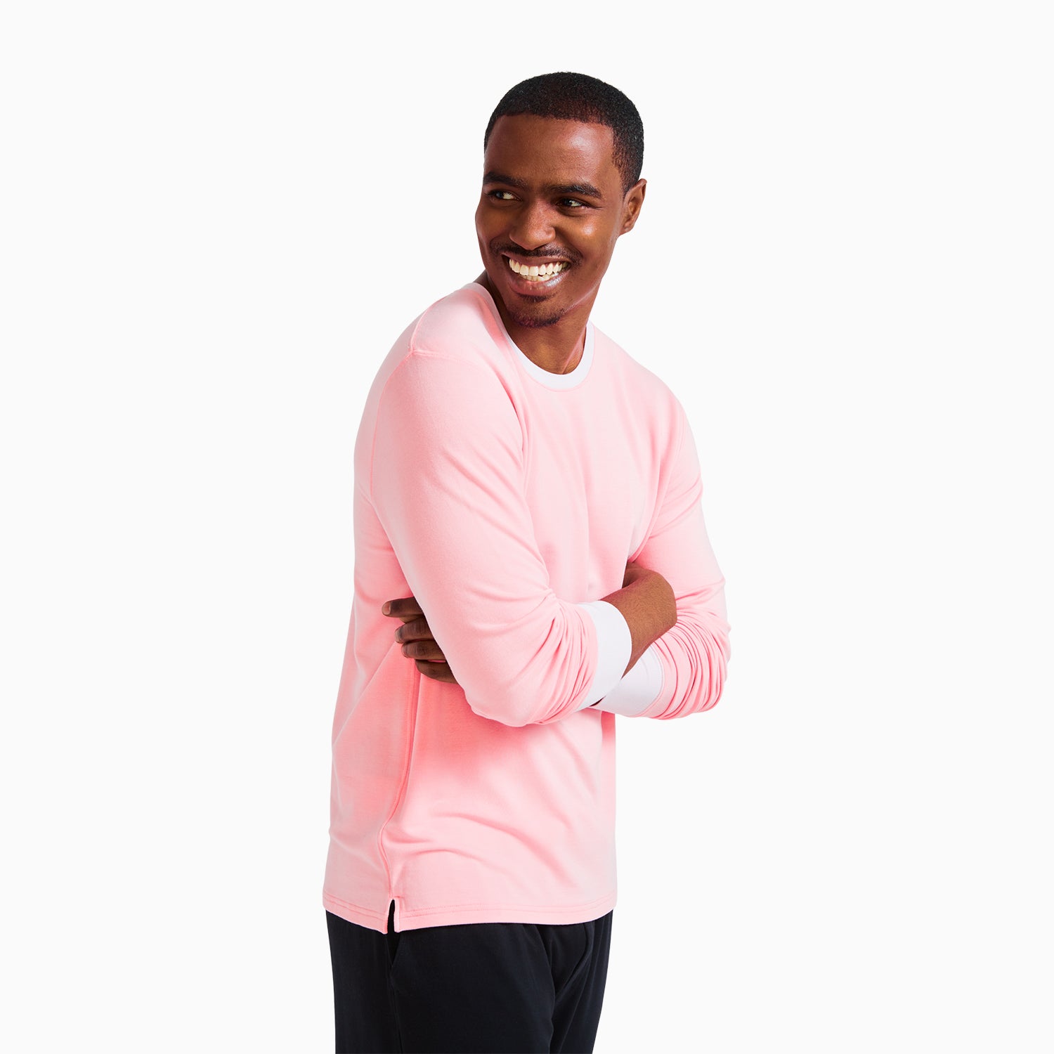 modelsizing1: Narada is 6’0” and wearing a medium. | type: men