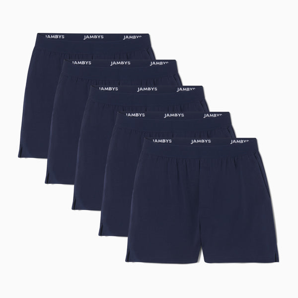 Navy 5-Pack Jambys