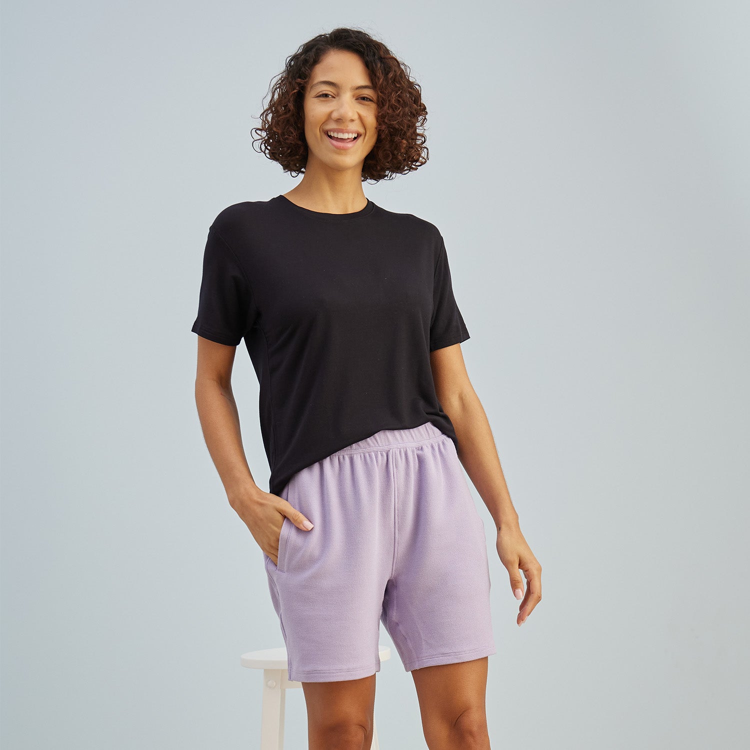 modelsizing1: Sharee is 5’9” and wearing a small. | type: women