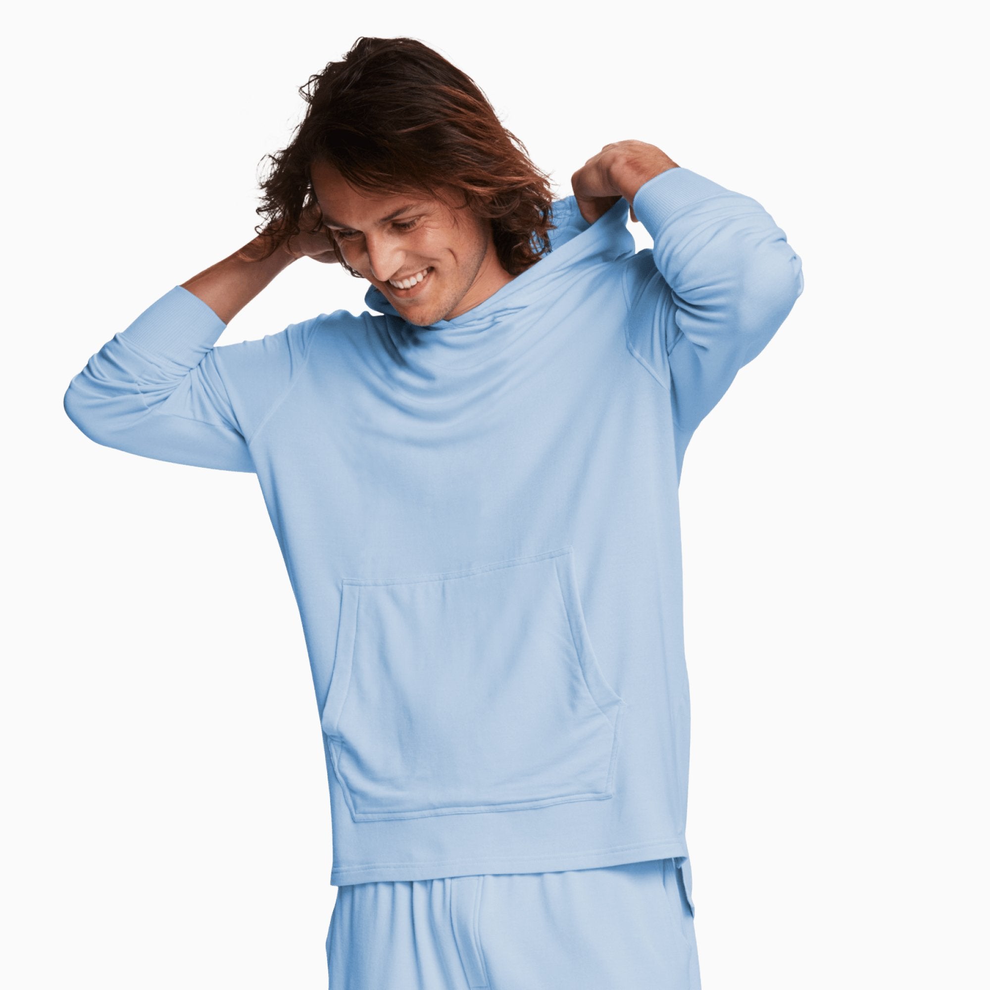 modelsizing1: Rocky is 6'2" and wearing a medium. | type: men