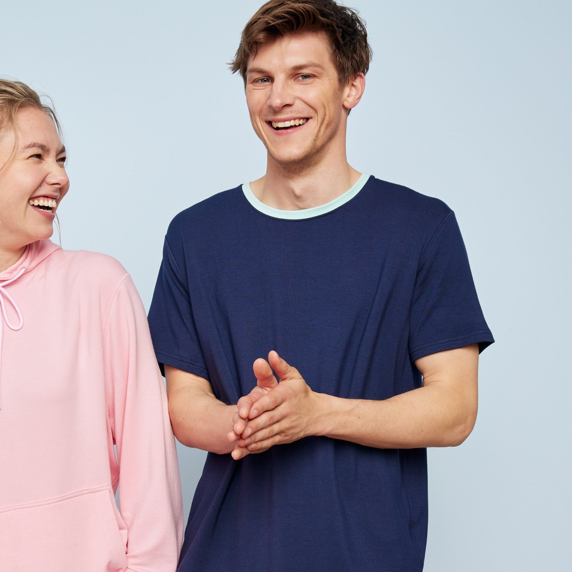 modelsizing1: Ben is 6’1” and wearing a medium. | type: men