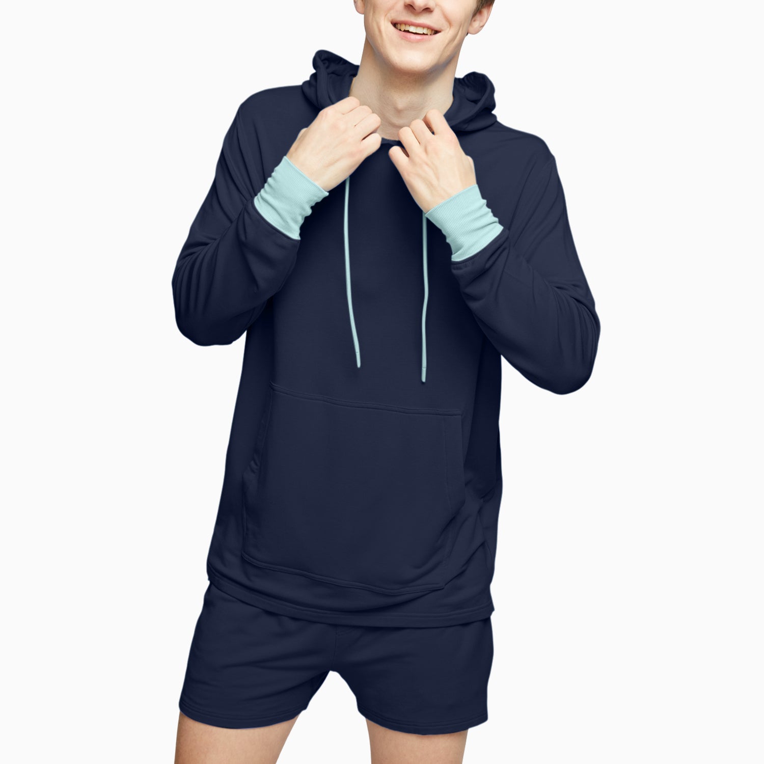 modelsizing1: Ben is 6’1” and wearing a medium. | type: men