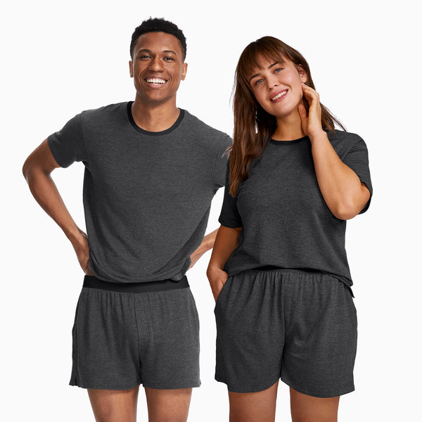 modelsizing1: Brandon is 6’0” and wearing a medium. |  modelsizing2: Ekaterina is 5'9" and wearing a large. | first: all-products, best-sellers, bottoms, jambys, tops