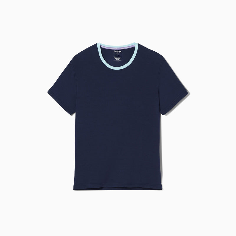 Navy/Mint JamTee